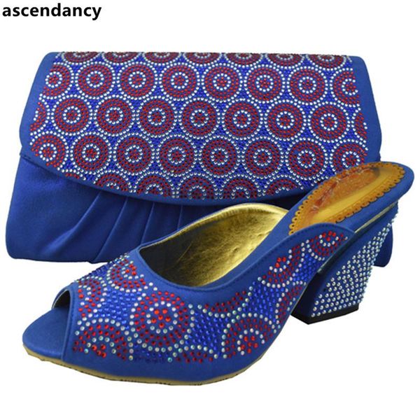 

latest design shoes and bag set african sets 2021 sales in women matching italy dress, Black
