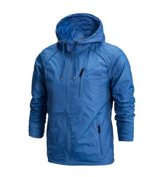 

men's jackets spring men brand clothing sportswear fashion thin windbreaker jacket zipper coats outwear hooded m-4xl, Black;brown