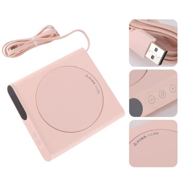 

mats & pads 1pc usb warmer coasters heat preservation mat warmers mug pad cup heating