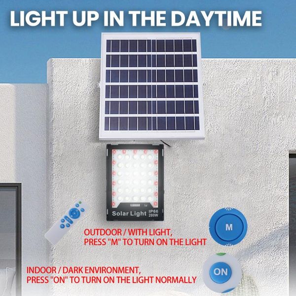 

floodlights solar led flood light white with rgb color-changing 60w/100w/200w outdoor style ambient