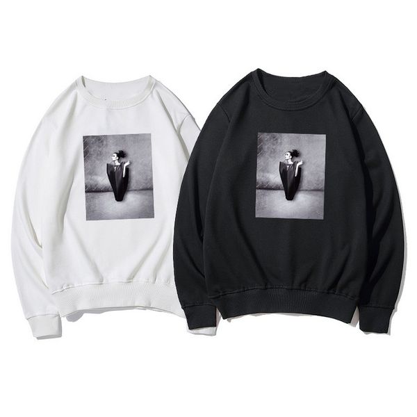 

brand hoodie mens fashion s men designer casual pullover long sleeve loose fit womens sweaters size m-xxxl, Black