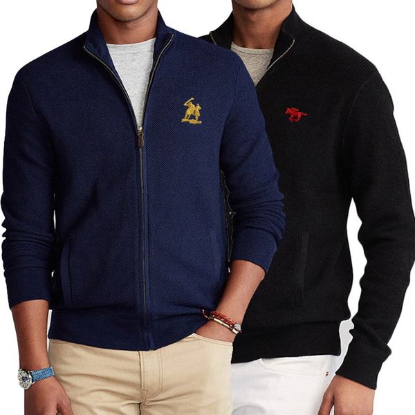 

men's polo shirt, wool sweater, knitted tight fitting, 100% cotton, autumn and winter casual wear, new 8503, White;black