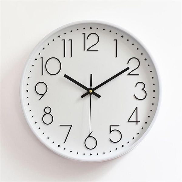 

wall clocks silent sweep movement clock fashion living room 12 inch 30cm