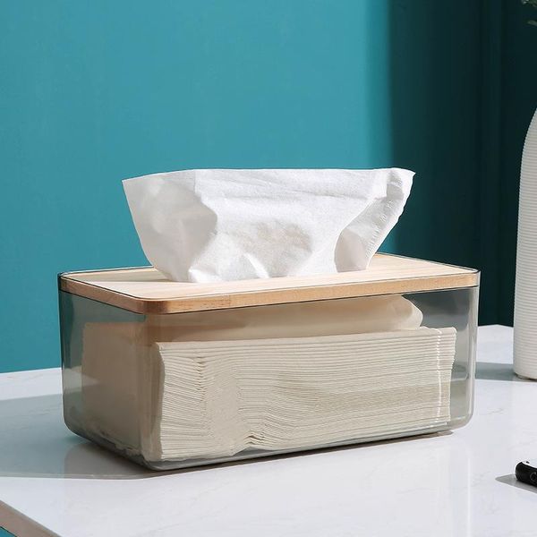 

nordic minimalist creative tissue box household living room pumping paper restaurant napkin storage for home boxes & napkins