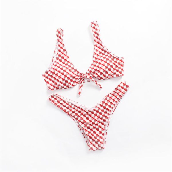 

women's swimwear bikini 2021 lattice vest type front drive bandage gather together adjust bikinis set women swimsuit biquini mayo, White;black