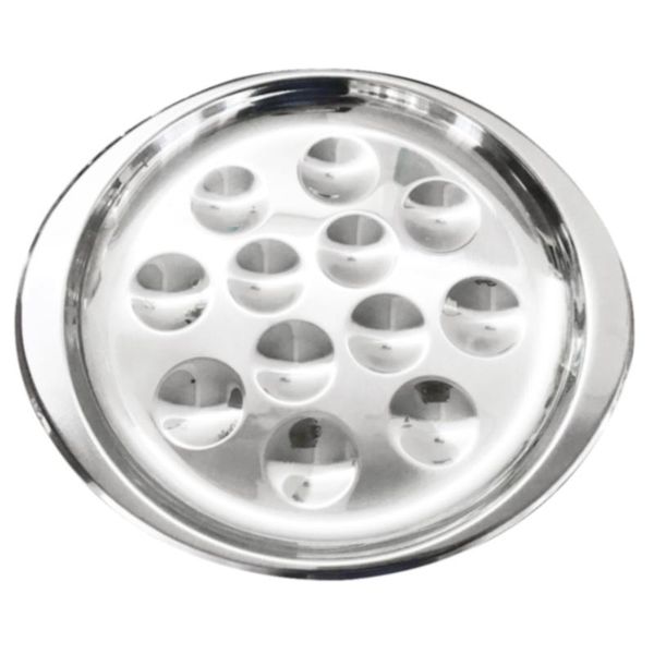 

dishes & plates escargots dish home heat resistant stainless steel server lightweight el kitchen tableware snail plate easy clean restaurant
