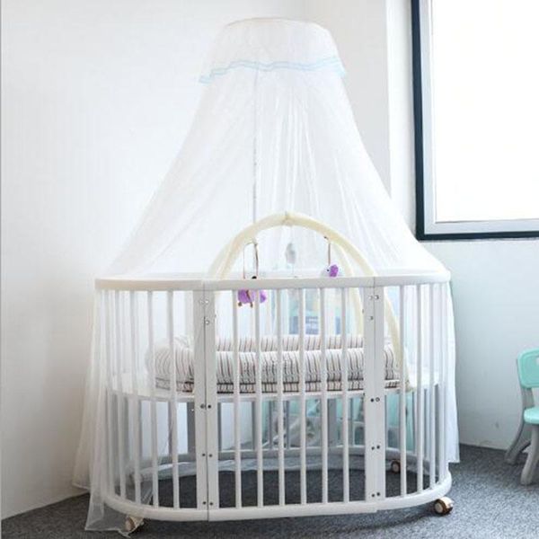 

mosquito net crib court dome foldable baby cradle bed mesh summer mosquitos netting