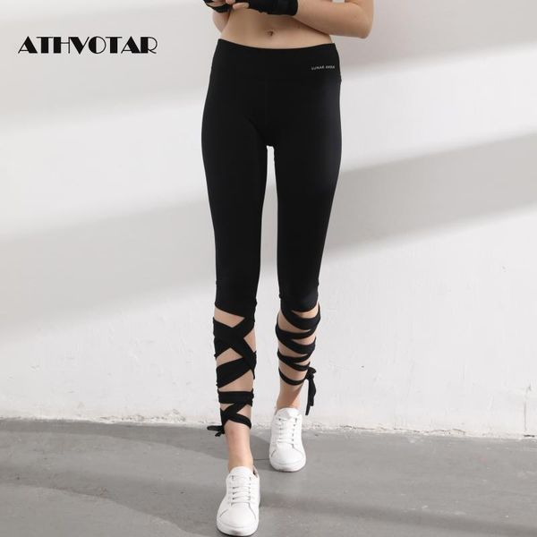 

workout leggings gym fitness high waist sport running push up women training seamless elasticity legging women's, Black