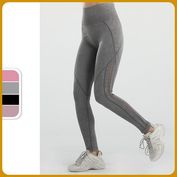 

yoga outfit 2021 4 colors running pants comfortable and formfitting high waist push up leggins seamless fitness female leggings