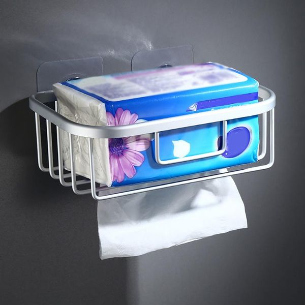 

suction cup toilet roll paper rack shampoo holder hollow out towel storage wall hanging basket for bathroom of el holders