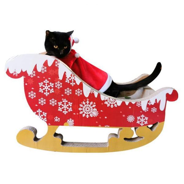 

cat toys sled bed toy