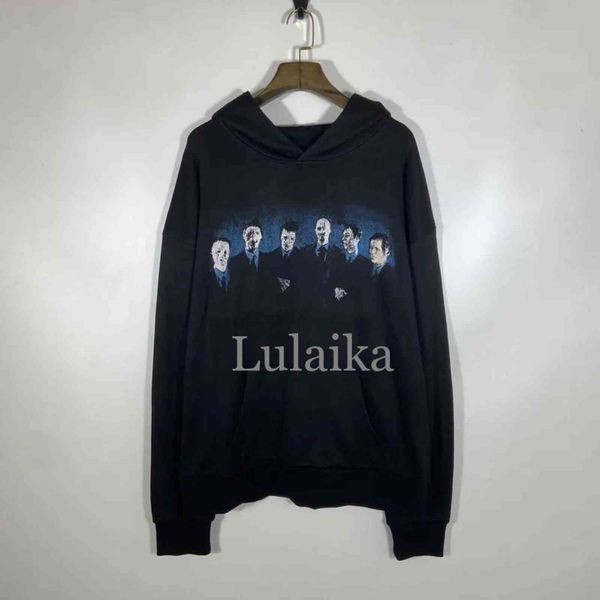 

women's jackets luxury brand autumn german design chariot band portray hoodie men and women lovers loose with hood pullover yqmj, Black;brown