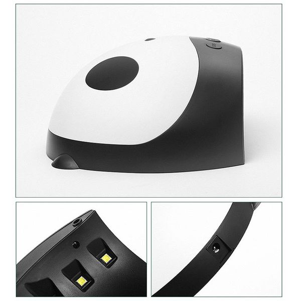 

nail dryers 24/36w led dryer panda light uv gel polish curing lamp smart sensor nails art manicure machine tu45889