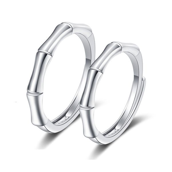 

ring 2021 bamboo love couple, Silver