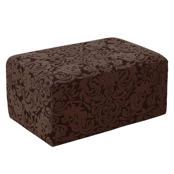 

stretch footstool cover bench stool elastic jacquard fabric protector home decor ac889 chair covers
