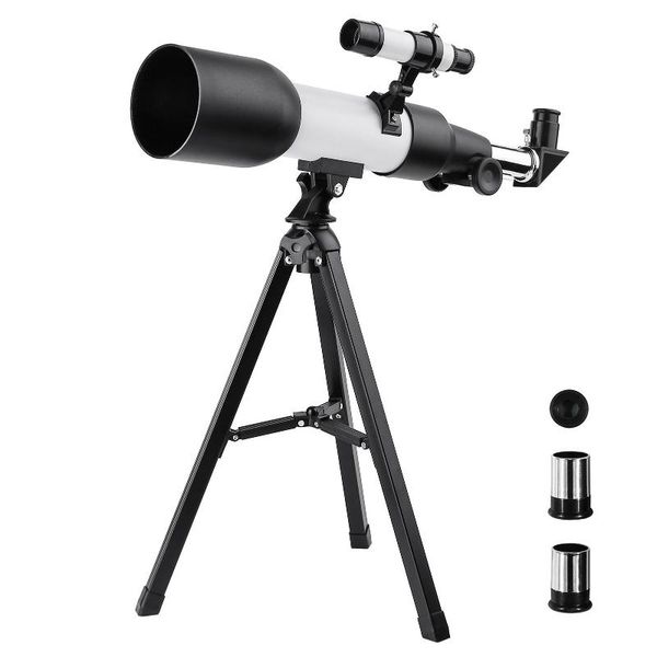 

telescope & binoculars astronomical refracting monocular outdoor travel spotting scope with tripod for kids beginners gift