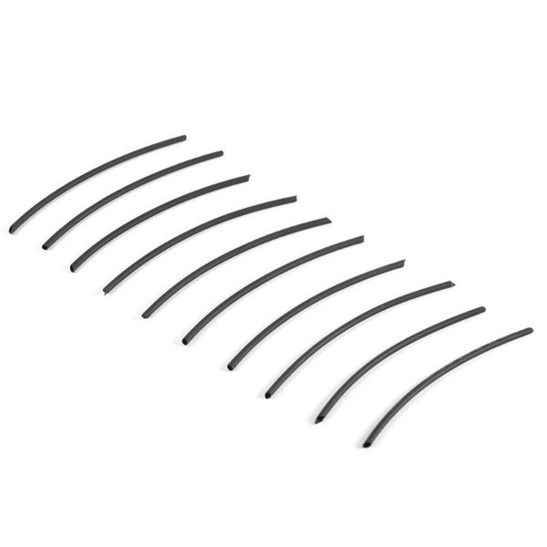 

10pcs rig making heat shrink tubes carp fishing tube hook shank hair terminal accessories
