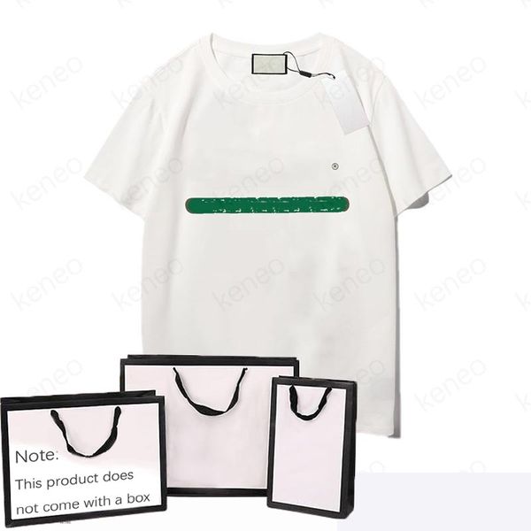 Men T-shirt Letter Pattern Verão Casual Moda Ins Style Top Streetwear solto de alta qualidade esporte hip-hop estilo moderno moderno