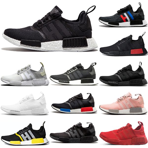 

2021 classic running shoes men women r1 black bred cream japan triple white pink thunder blue outdoor sports trainers sneakers size 36-45