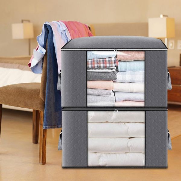 

storage bags washable clothes organizer desk drawer box for bedding blanket sorting boxes accessories