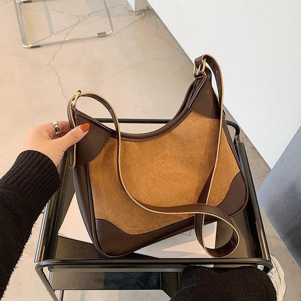 

evening bags autumn and winter texture ladies shoulder bag trendy fashion female retro simple messenger handbag