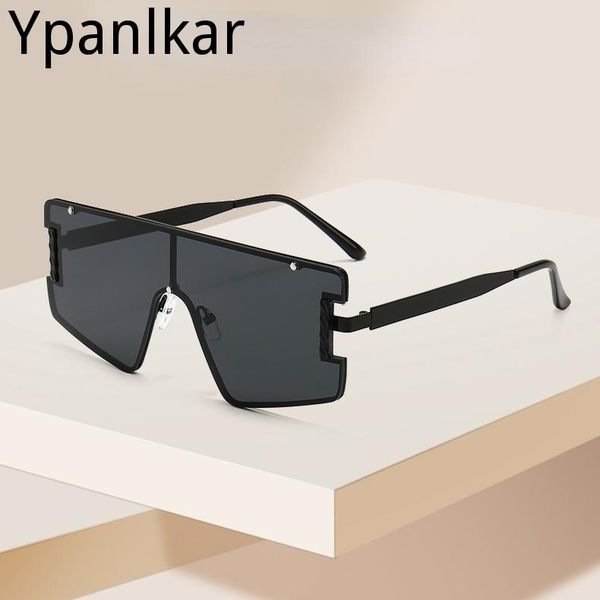 

sunglasses 2021 trend piece of for men and women polygonal fashion personality ocean lens europe america, White;black