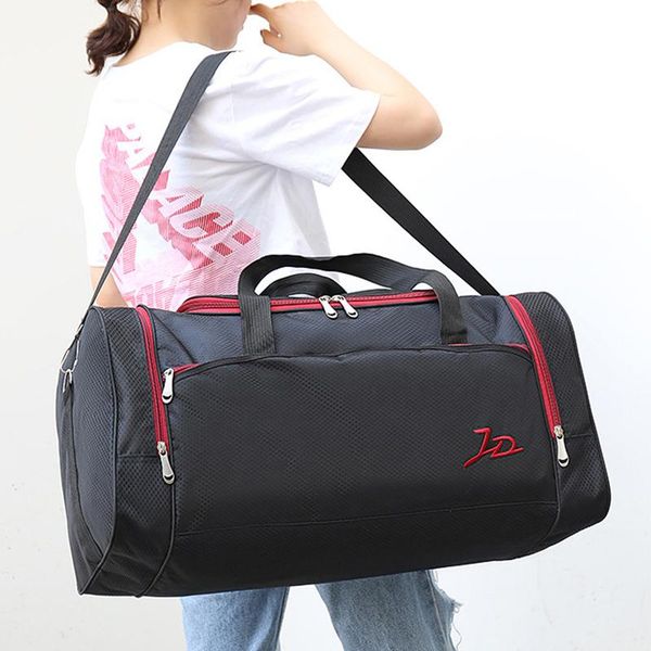 

duffel bags oxford women's travel big hand luggage weekend duffle bag female packing t739