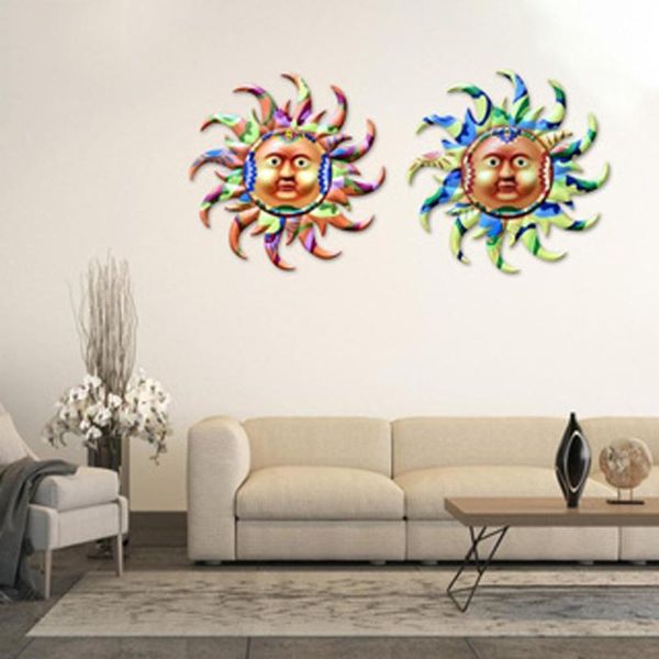 

decorative objects & figurines family pendant sun-shaped hanging artistical\u00a0decorations for indoor living room bedroom orange/green
