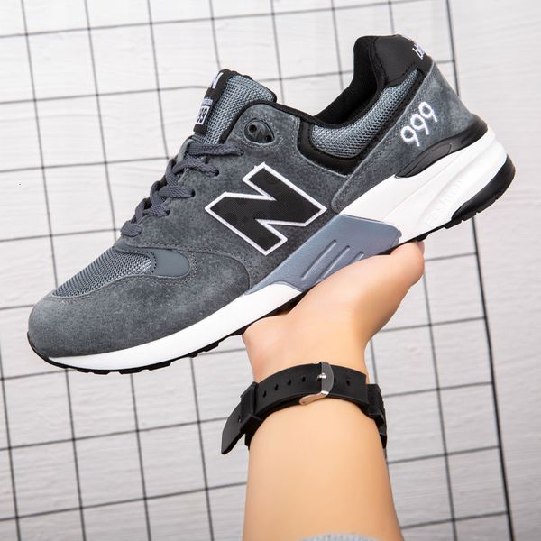 

leather spring and autumn bain cool running men's sho wo breathable casual sports trend