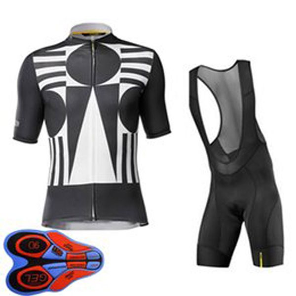 Mavic equipe bicicleta ciclismo manga curta jersey bib shorts conjunto 2021 verão Quick Dry Mens MTB uniforme de bicicleta Road Road Kits ao ar livre Sportwear S21042932