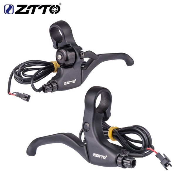 

bike brakes ztto e brake lever electric bicycle hall sensor power off emtb disc handle aluminum alloy handlebar pair