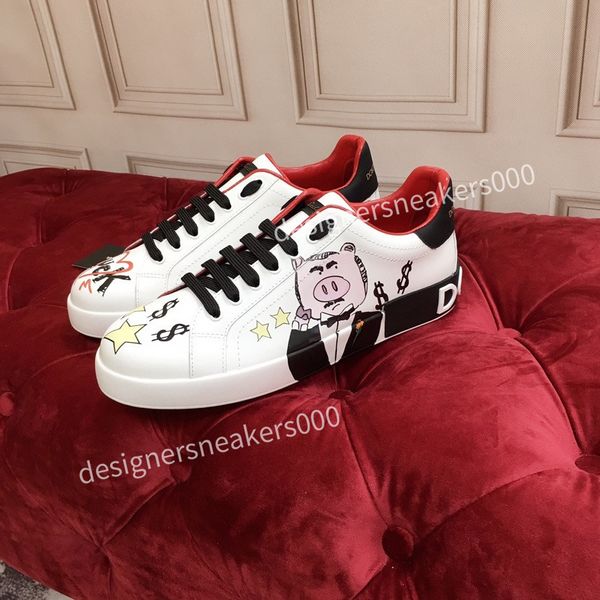 

designer boots casual shoes men sneakers b23 oblique women high low b24 technical canvas leather bee classic luxurys trainers, Black