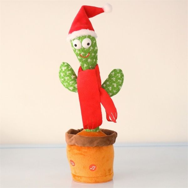 

gift dancing electric plush toys can sing learn to speak twist cactus doll
