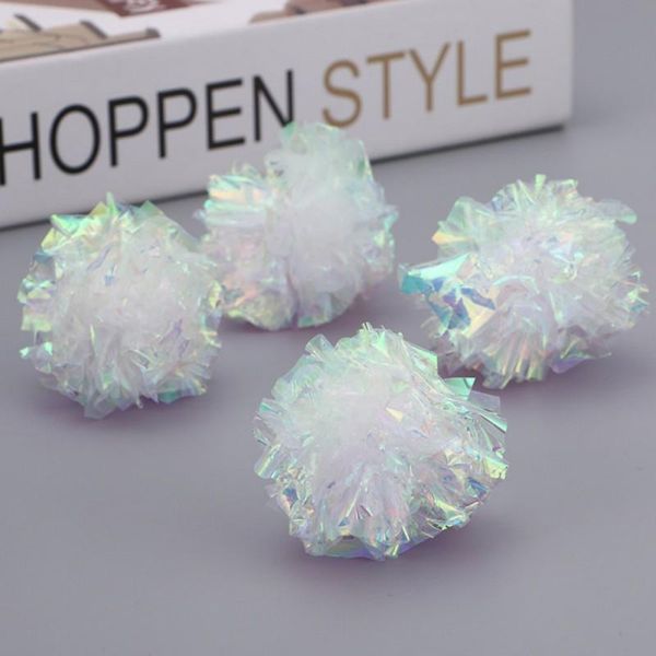

cat toys pet candy color sound paper ball toy products snapping balls supplies