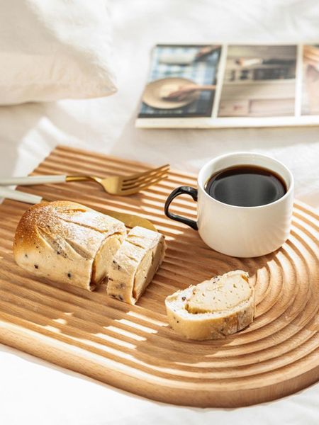 

dishes & plates japanese tableware set plate wedding wood aesthetic restarants wooden breakfast tray assiette en bois trinket dish ab50tp
