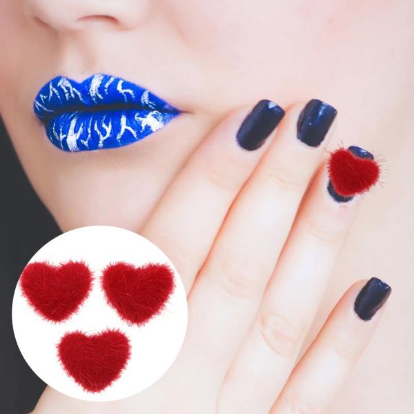 

nail gel 3pcs decors fashionable art adornments beauty supplies, Red;pink