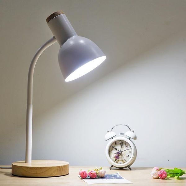 

table lamps nordic bedroom lamp eye protection creative dormitory study desk simple modern led bedside wf7131006