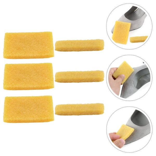 

rubber sheet cleaning shoe brush chamois frosted leather wipe(2 sizes) clothing & wardrobe storage