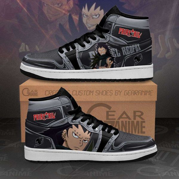 

gajeel redfox sneakers fairy tail anime shoes
