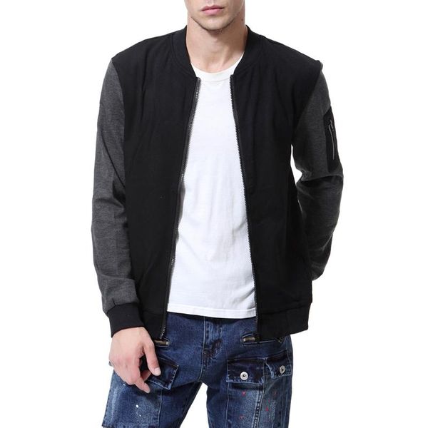 

men's jackets jacket men stand collar boutique roman cardigan mens autumn europe, Black;brown