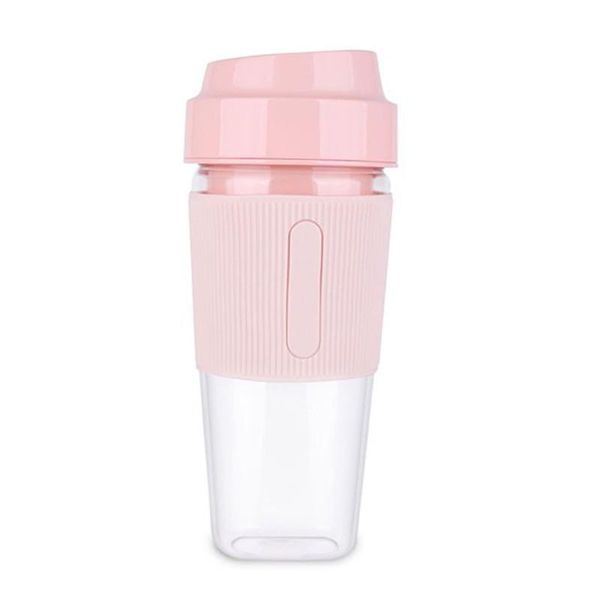 

300ml portable blender for gym and outdoors(pink,2 blades) juicers
