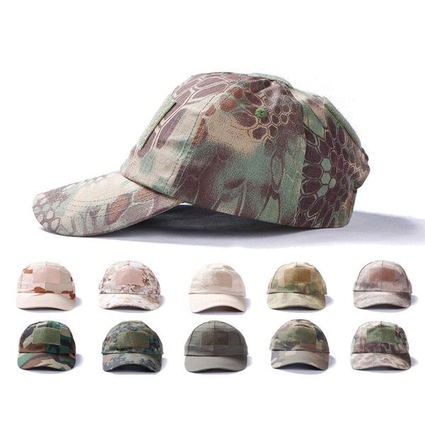 Camouflage Hunting Cap Baseball Tactical Army Military Hat Combat Paintball Caps Escursionismo per cappelli sportivi all'aperto