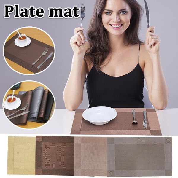 

mats & pads european western mat non-slip pad environmentally friendly home placemat breakfast table kitchen supplies