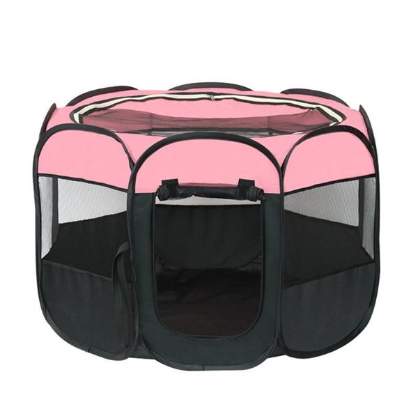 

kennels & pens dog tent house waterproof foldable pet playpen nest outdoor puppy cage fences cat indoor mesh kennel fence delivery room