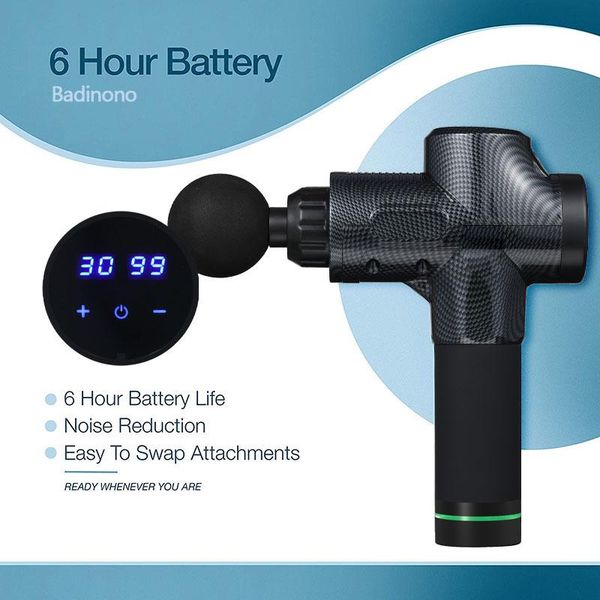 

massager neck body relaxation slimming pain relief electric with portable bag massage gun