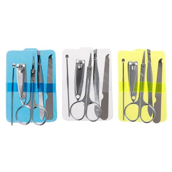 

nail art kits 5 pcs care clipper cutter manicure kit pedicure nails travel gift set