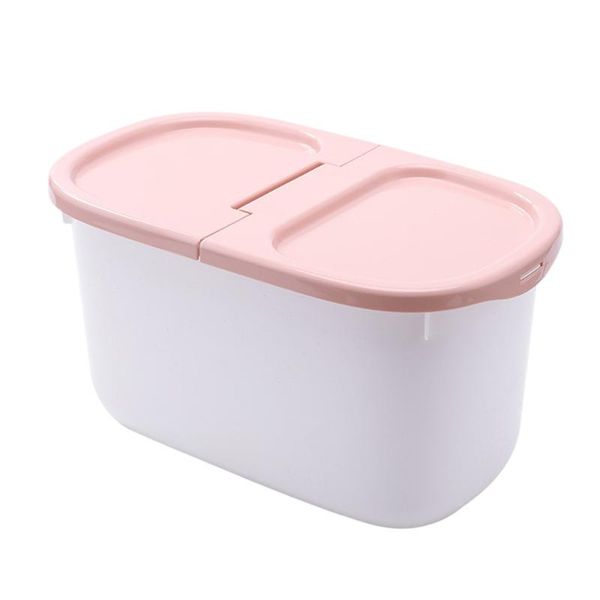 

storage bottles & jars 1pc practical rice bucket moisture-proof cereal tank food container