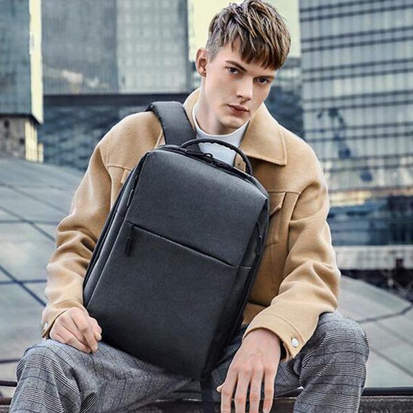 

backpack classic men casual concise multifunction large capacity travel school for teenage boys male mochila b44-67