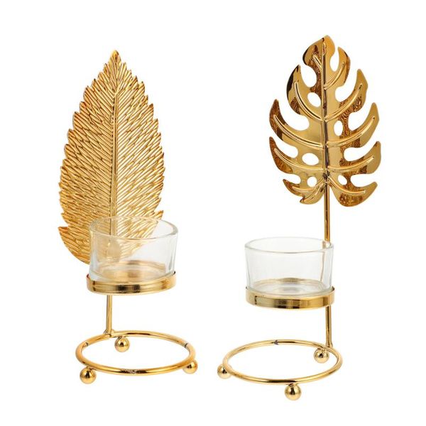 

candle holders 2pcs decorative candlestick useful holder home deskornament