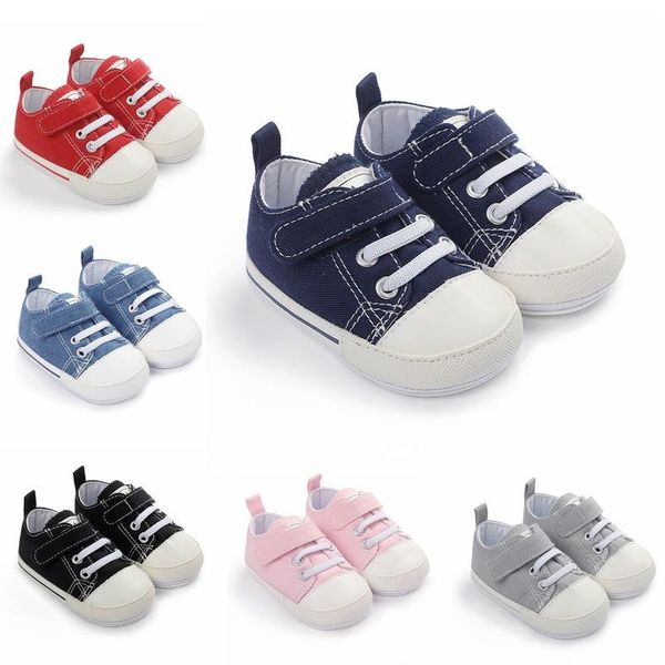 

fashion born boy girl shoes first walkers infant baby white soft anti-slip sole toddler casual canvas sneakers